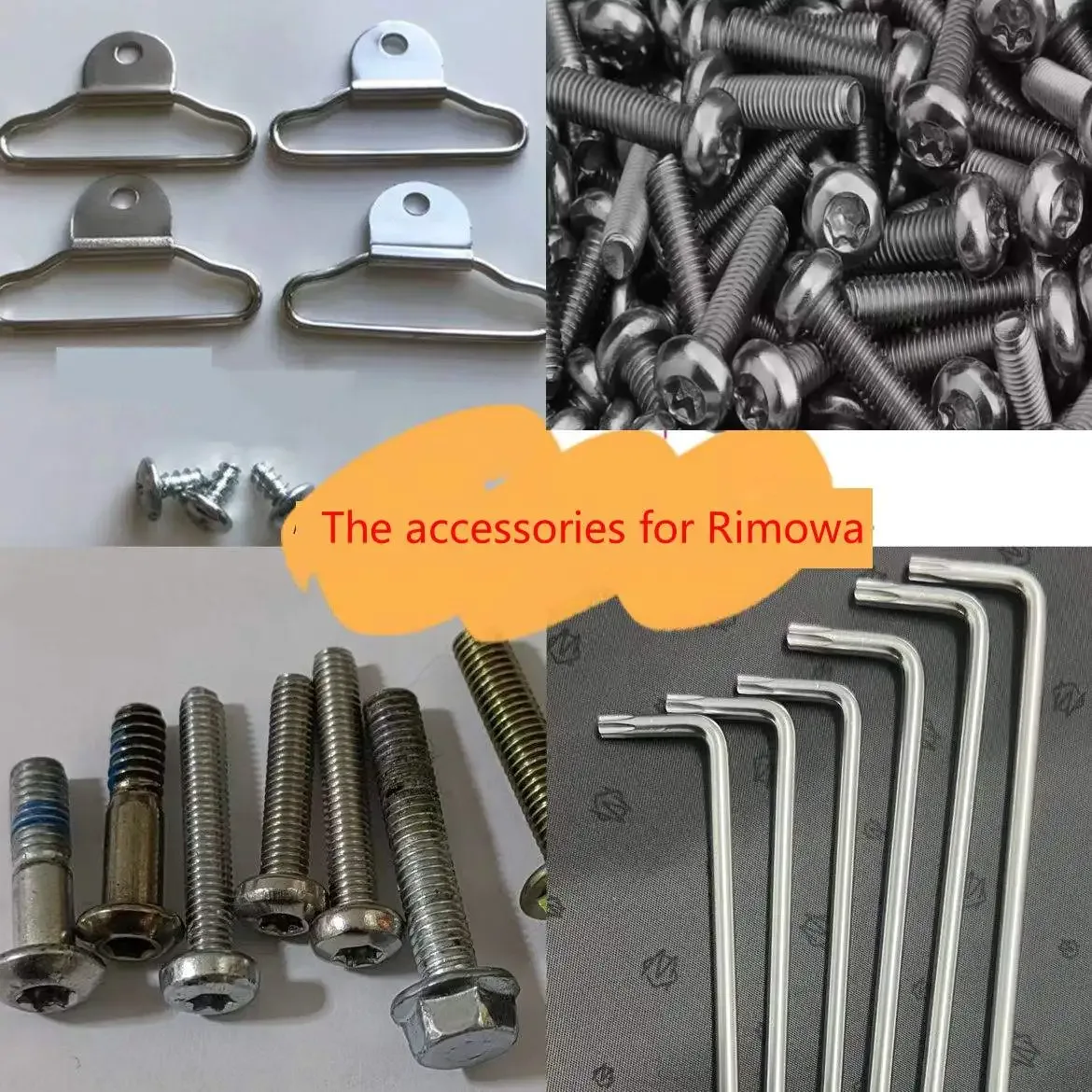 accessoires de bagages pour réparation rimowa, accessoire de valise, vis de tournevis de remplacement