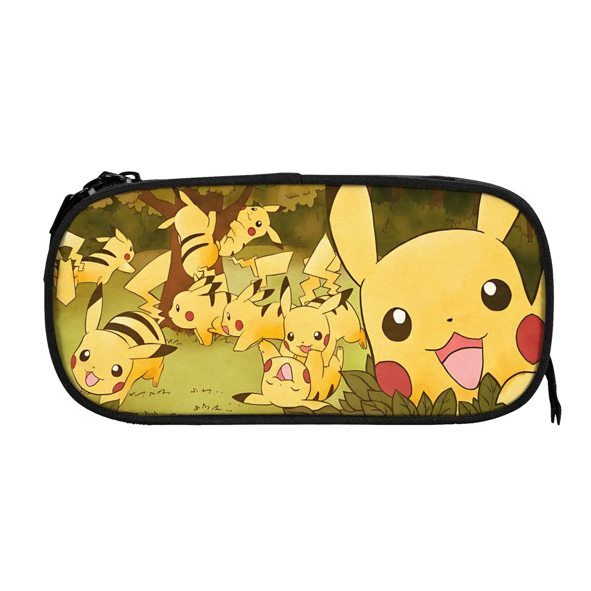 sacs personnalisés à grande capacité mimikyu pokémon halloween pour enfants, trousse scolaire pour garçons et filles.