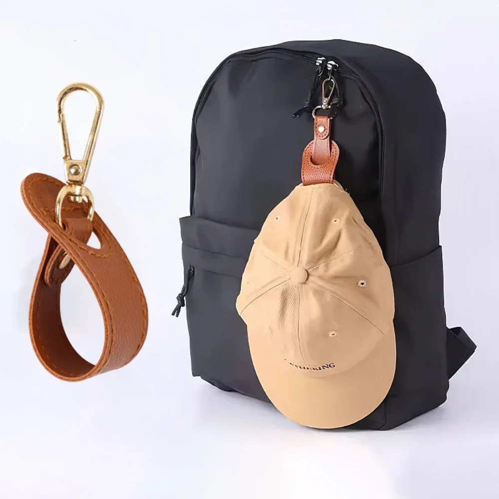 étiquette de bagage en cuir vert clair, ajustable, anti-perte, carte d'identification pour bagages, accessoire essentiel pour les voyages et les déplacements professionnels