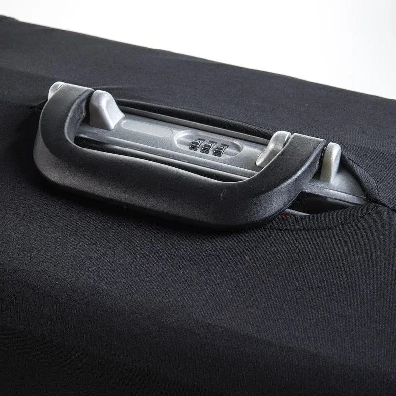 housse de protection pour bagages en tissu extensible, housse anti-poussière pour valise, adaptée aux valises de 18 à 32 pouces, organisateur de voyage