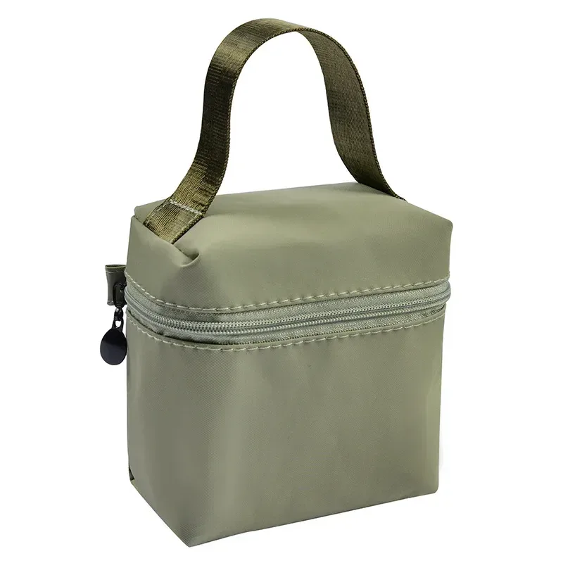 sac de maquillage à poignée étanche portable haut de gamme, sac de rangement de rouge à lèvres, pochette pour écouteurs, mini sac pour serviettes menstruelles, meilleure vente