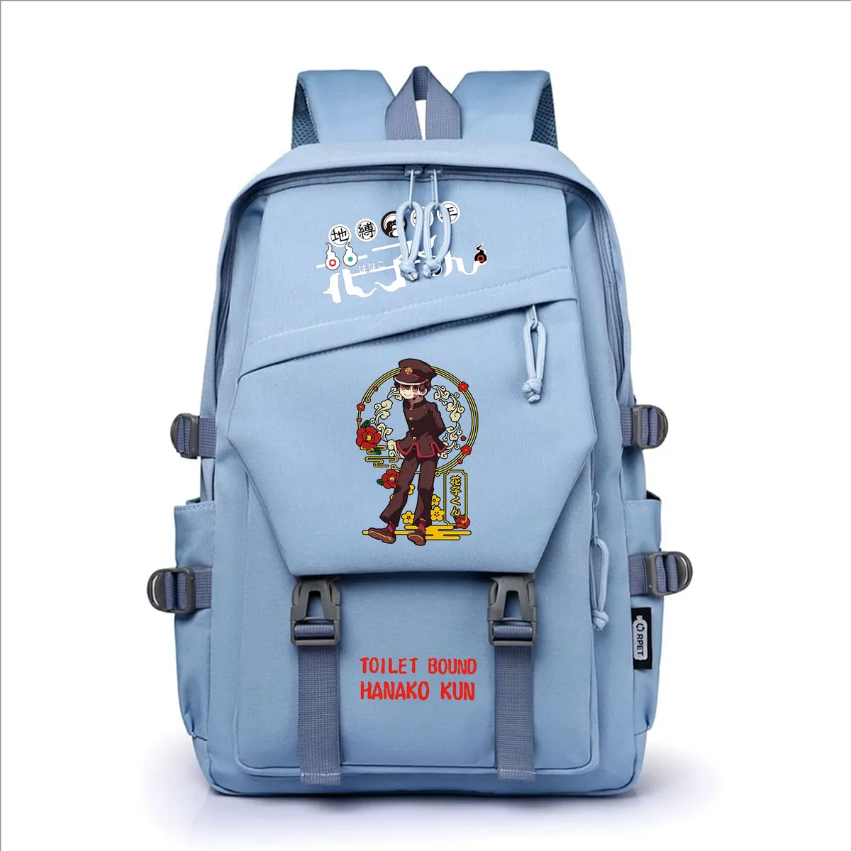 sacs à dos décontractés pour étudiants, sacs à livres pour filles, sacs à dos pour ordinateur portable, sacs à bandoulière, motif dessin animé anime toilet-bound hanako-kun