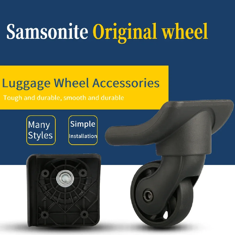 roue universelle amortissante de remplacement pour valises samsonite – accessoire de maintenance pour bagages 