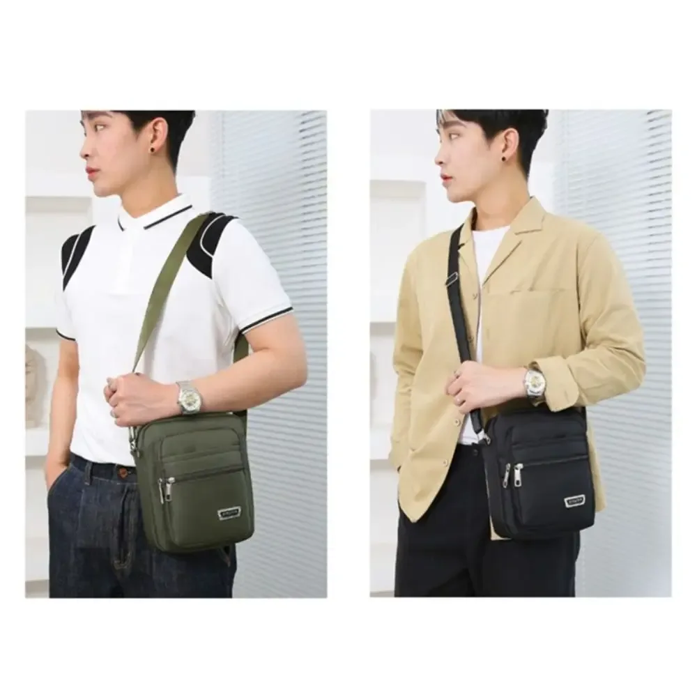sacs à bandoulière décontractés en nylon pour hommes, sacs à main pour hommes, sacs messager pour garçons