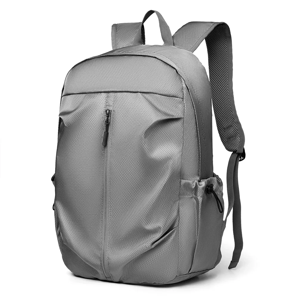 sac à dos unisexe pliable et extensible en nylon, léger, décontracté, grande capacité, multifonctionnel, pour sports de plein air et voyage