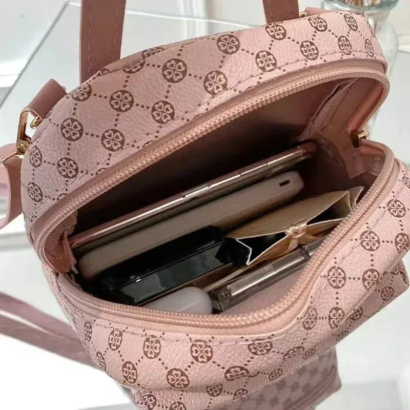 sac à main pour femmes, sac à bandoulière simple, sac à dos double épaule, mode tout assorti, sac à dos de loisirs de grande capacité