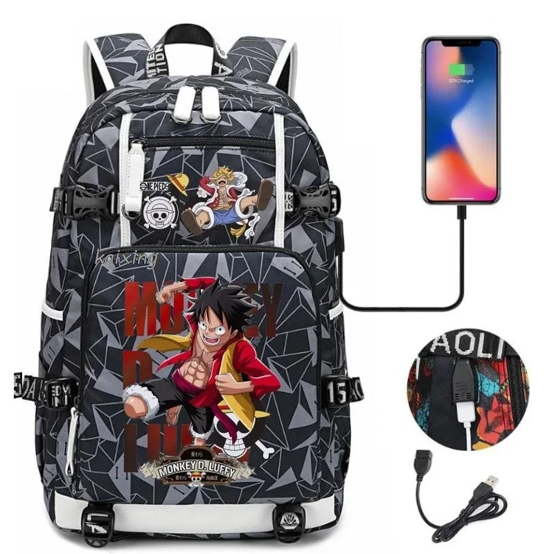 sac à dos brave one piece imprimé, sac à dos camouflage, sac à dos de grande capacité, sac de voyage, sacs d'école décontractés pour adolescents, pour cadeau