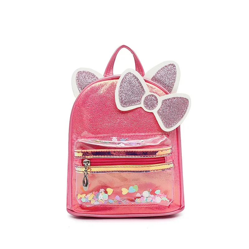 mini sac à dos en cuir pu avec nministériels d papillon pour enfant et femme, cartable solide avec fermeture éclair, idéal pour l'école, le voyage et les documents, pour garçon et fille