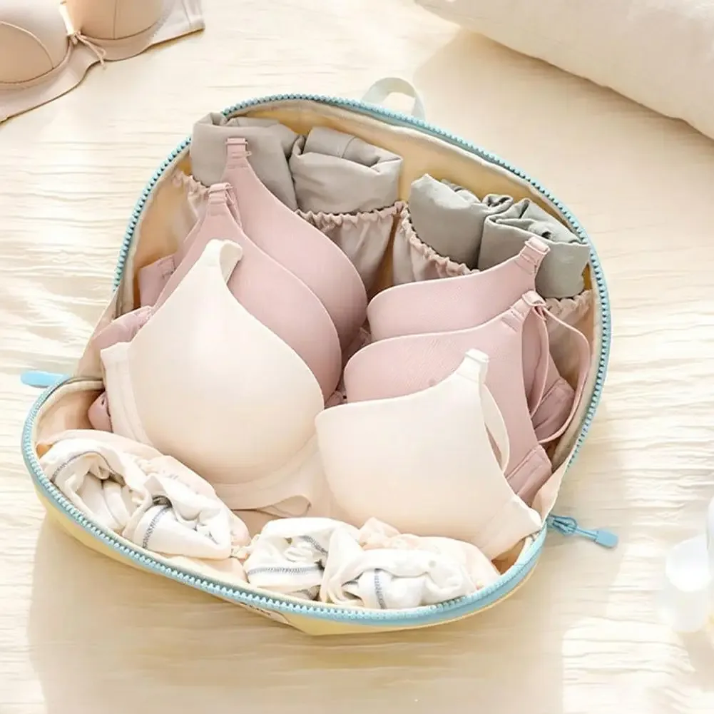 sac de rangement pour sous-vêtements de voyage, sac de rangement portable imperméable pour soutien-gorge, chaussettes, culottes, organisateur de grande capacité, pochette de toilette pour bagages