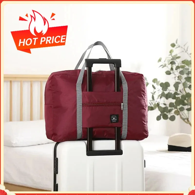 Sac de voyage pliable pour les compagnies aériennes, sac de transport pour femmes et filles, léger, grande capacité, pour les voyages sportifs, les week-ends et les séjours d'une nuit