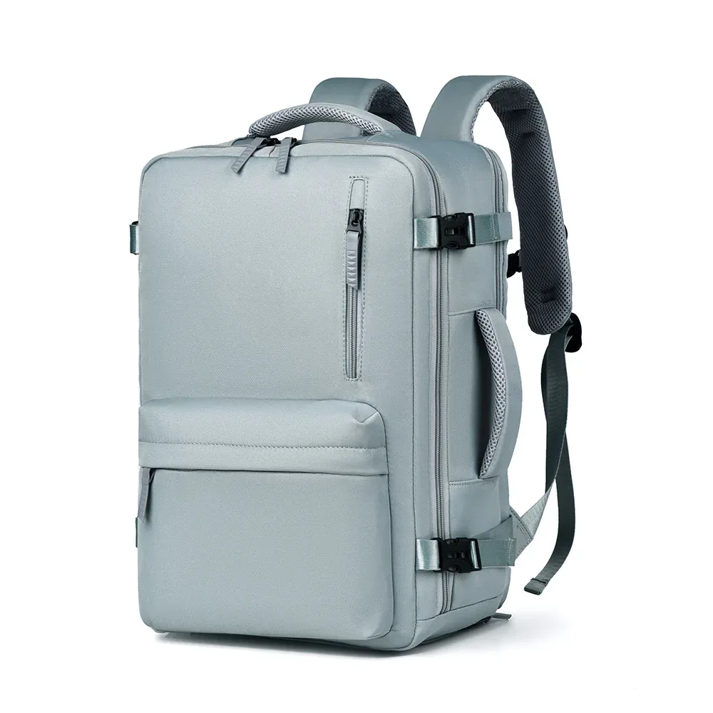 sac à dos de voyage pour ordinateur portable pour hommes et femmes, sac à dos de transport extensible approuvé par avion, sac à dos léger et étanche de 15,6 pouces