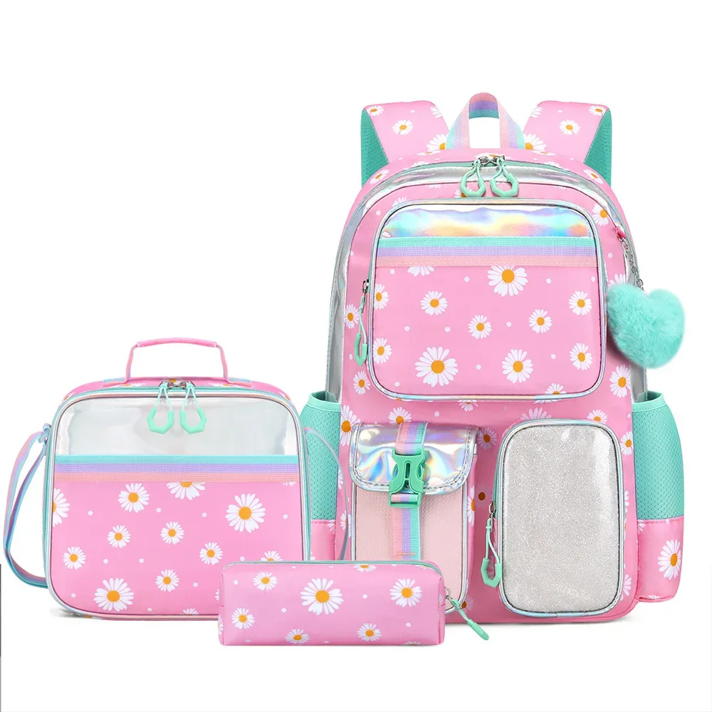 Sacs d'école primaire pour filles, cartable kawaii léger, sac à dos scolaire pour enfants, sac à dos de voyage, mochilas, cadeaux