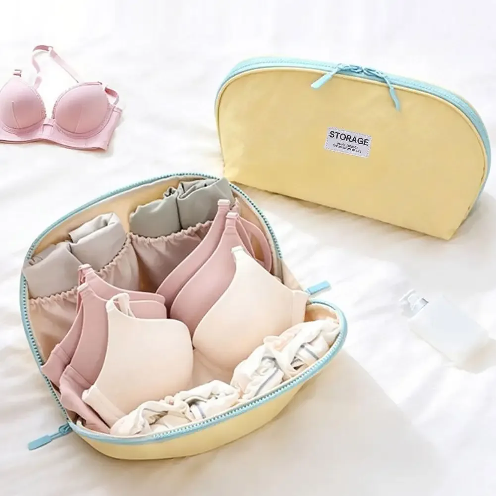 sac de voyage organisateur grande capacité, pochette de rangement pour sous-vêtements, trousse de maquillage portable, trousse de toilette pour femmes