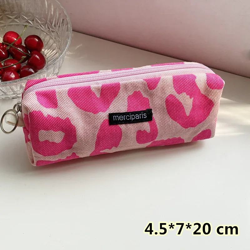 trousse de maquillage de voyage à carreaux, sac de rangement cosmétique, sacs à main pour femmes, portefeuille, étuis à crayons scolaires mignons, sacs en poudre, mode coréenne