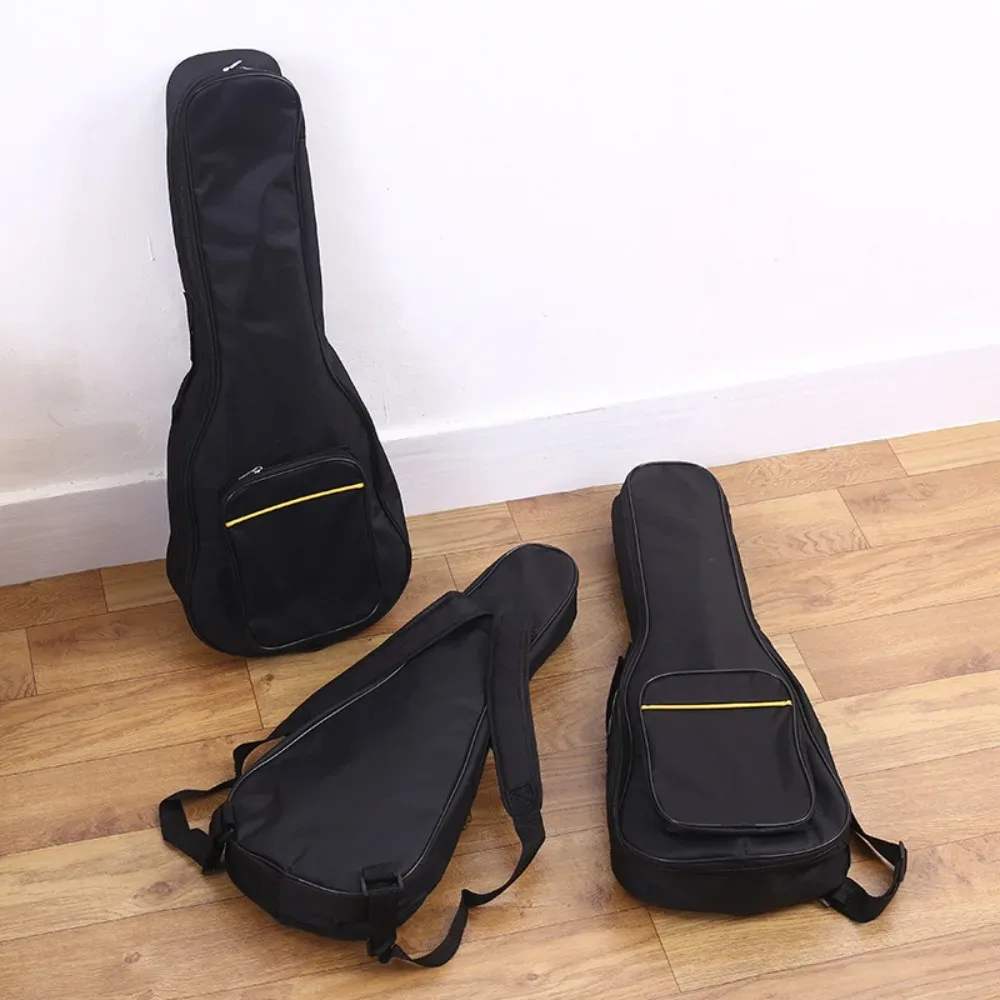 sac à dos pour ukulélé 21/23/26 pouces, bretelles réglables, double bretelles, sac pour mini guitare, sac pour instrument imperméable rembourré en éponge
