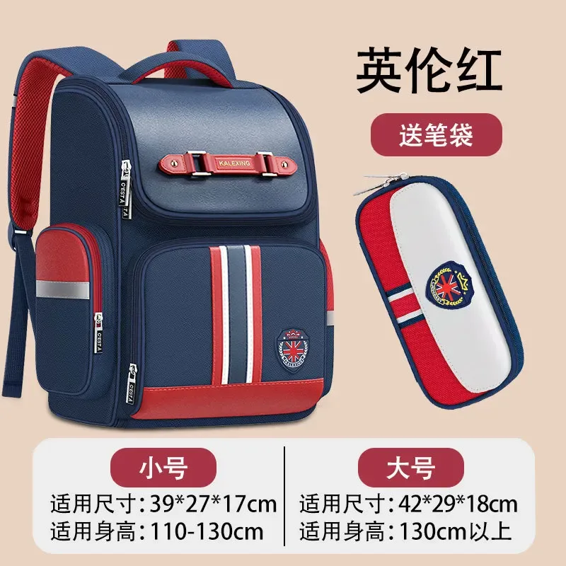 sac à dos orthopédique pour enfants, sac d'école étanche en nylon pour filles et garçons, sac de livre primaire pour enfants de 1 à 3 ans