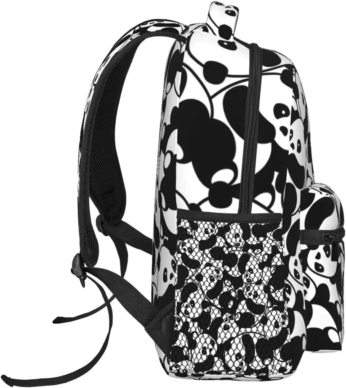 sac à dos panda dessin animé mignon panda sacs à livres pochette d'ordinateur sacs à bandoulière voyage randonnée camping sac à dos pour hommes femmes