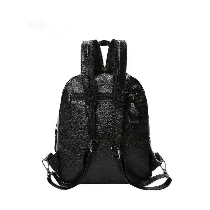 sac à dos de couleur unie, petite taille, nouveau sac décontracté pour femmes, cadeau simple et à la mode pour femmes, sacs à dos de voyage, sacs d'école