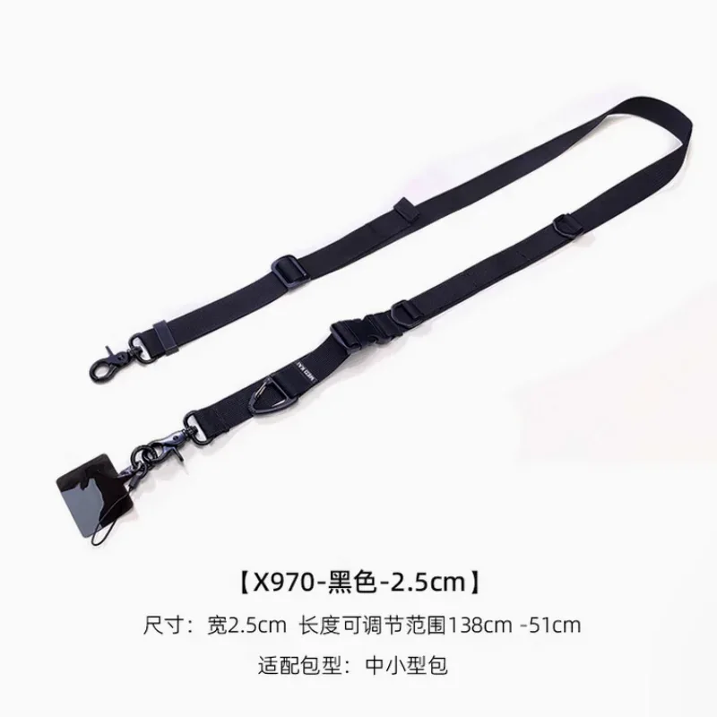 sangle de sac bandoulière tactique à dégagement rapide et réglable pour homme, style techwear, accessoires de sac pour sport et plein air