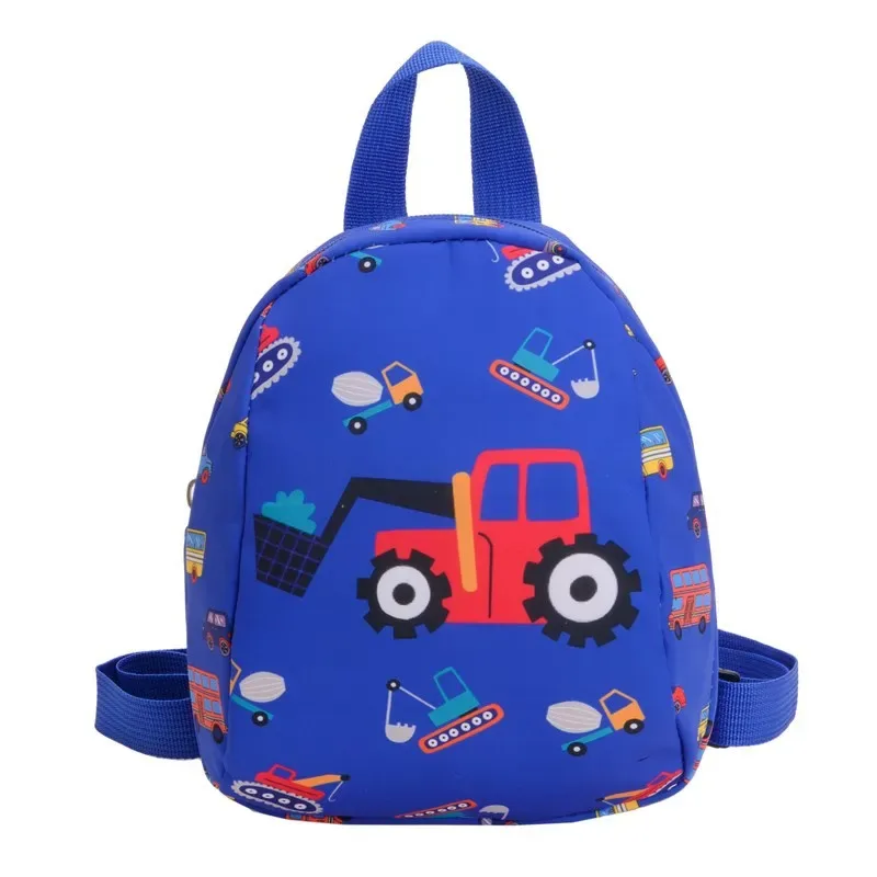 sac à dos dinosaure cartoon unisexe pour élèves de maternelle en nylon, léger, motif animal mignon, contraste de couleurs
