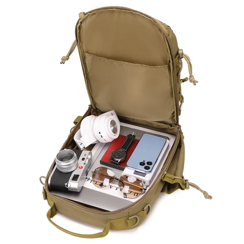 sac d'alpinisme de haute qualité, sacs à dos tactiques d'extérieur de grande capacité, sac à dos multifonctionnel étanche pour trekking en plein air