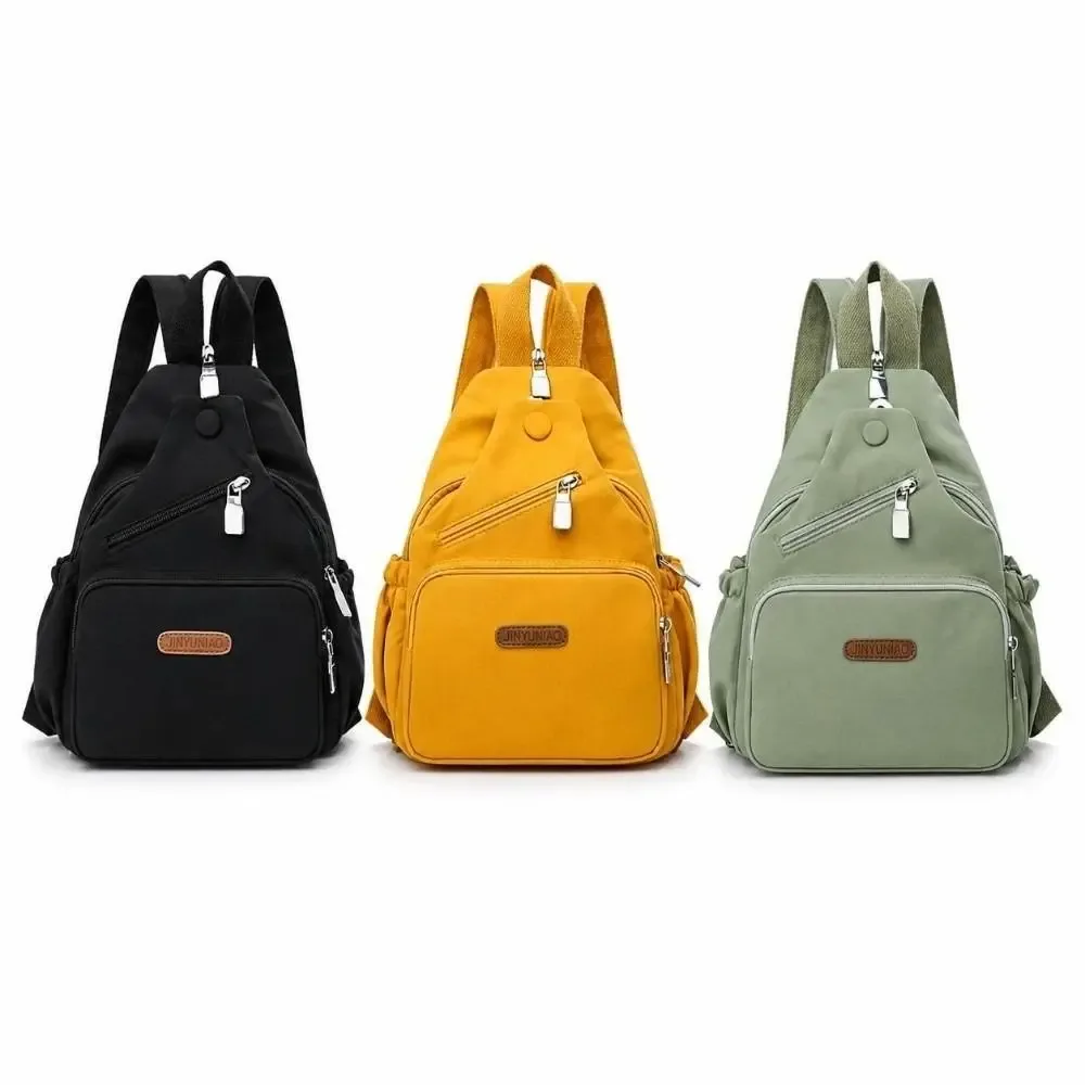 sac de poitrine portable léger multifonctionnel, sac à dos bandoulière, grande capacité, imperméable, pour usage quotidien