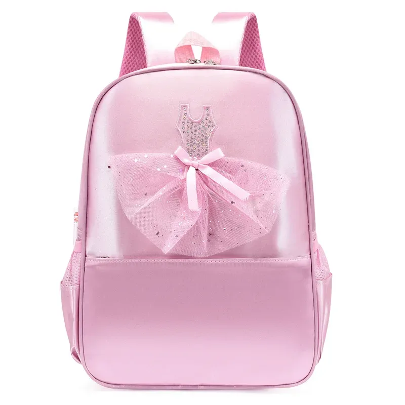 sac à dos de danse de ballet personnalisé avec nom, sac de ballerine pour petites filles, sac de danse personnalisé pour tout-petits, sac de rangement de gymnastique