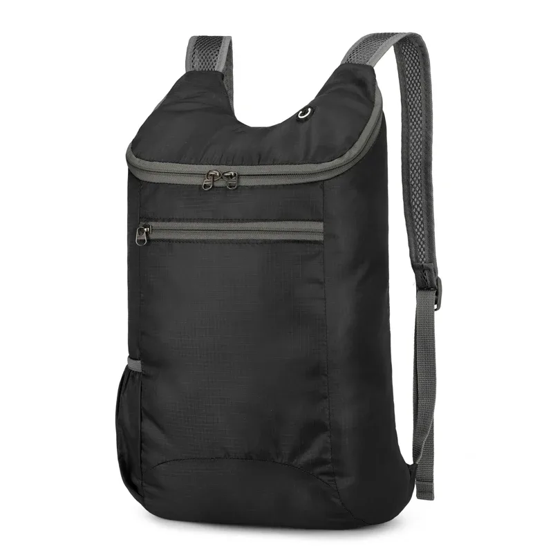 sac à dos de sport de loisirs en plein air, sac pliable, rangement léger, résistant à l'usure, sac à dos de randonnée et de cyclisme