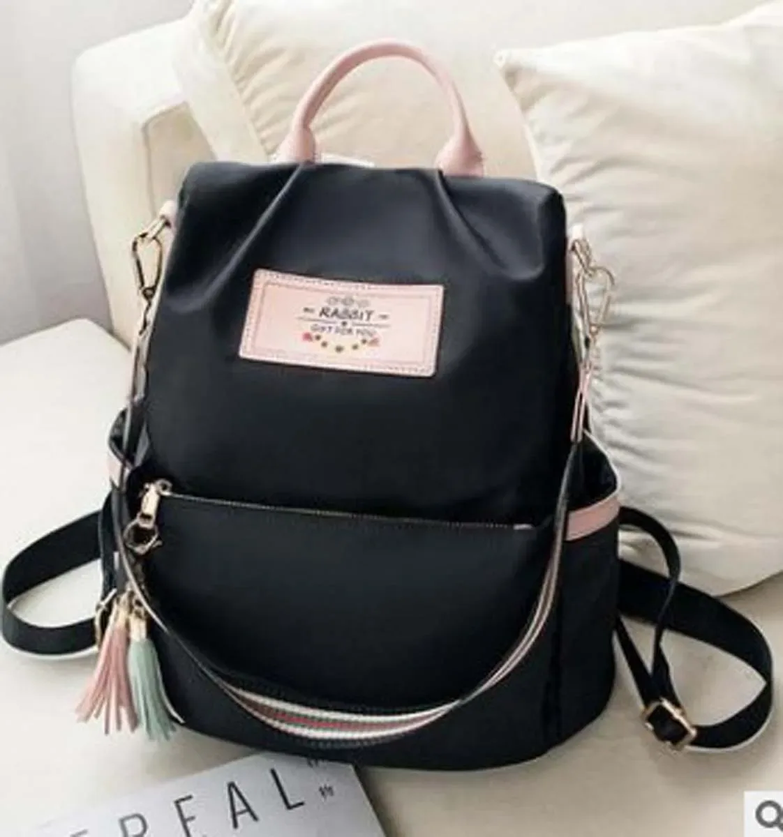 Sac à dos en tissu Oxford pour femmes, petit sac à dos super fire pour étudiantes, version coréenne, cartable de voyage de grande capacité