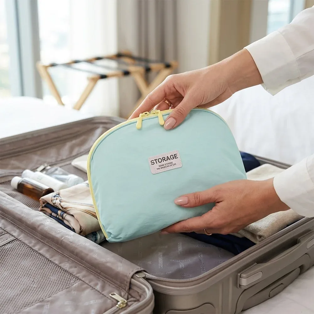 sac de rangement multifonction pour sous-vêtements, ensemble trois-en-un, fonction de compression, sac de rangement pour vêtements, léger et portable