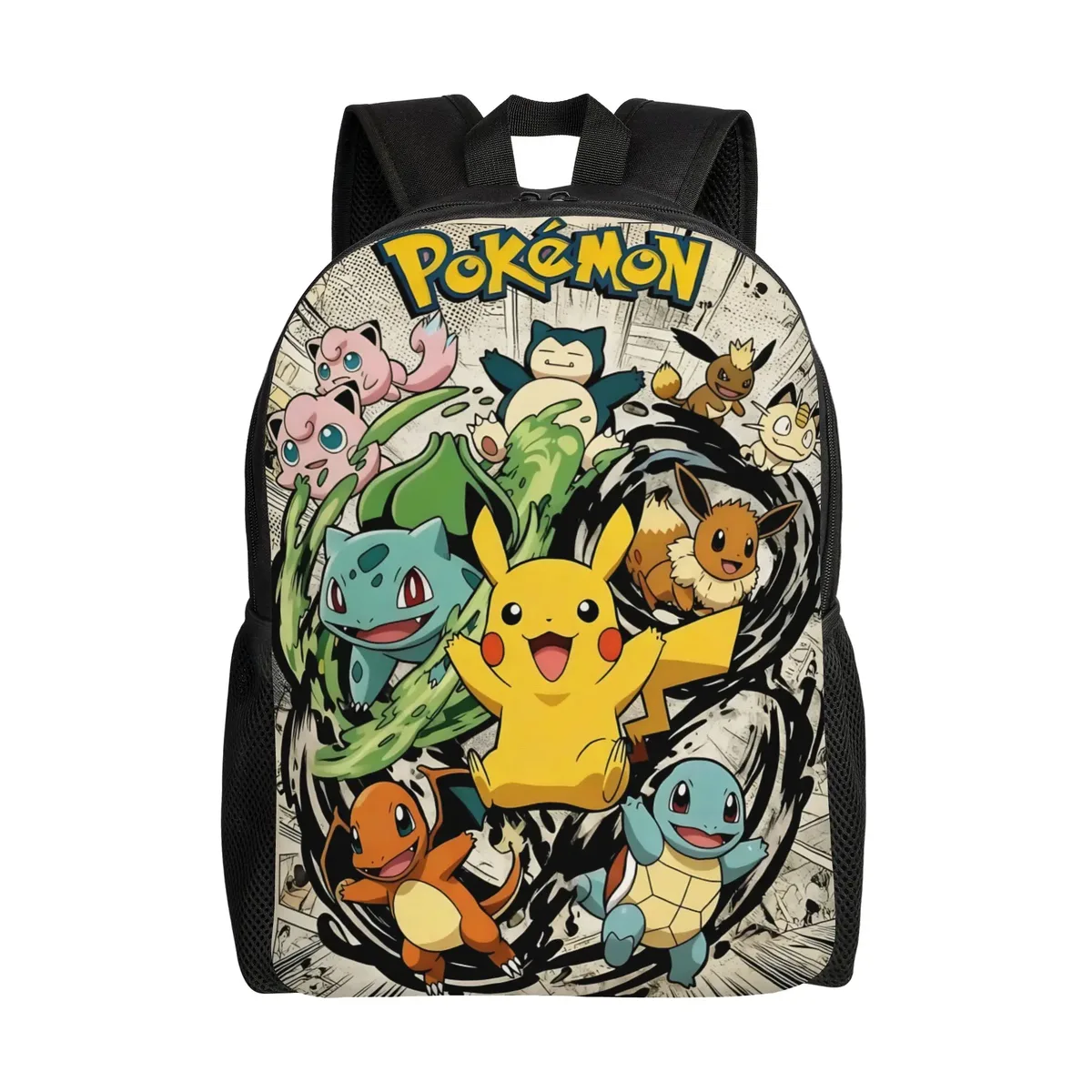 sacs à dos tendance, sac à dos pokémon, sac à dos gengar ghost, mochila campus, sac à dos rétro lavable