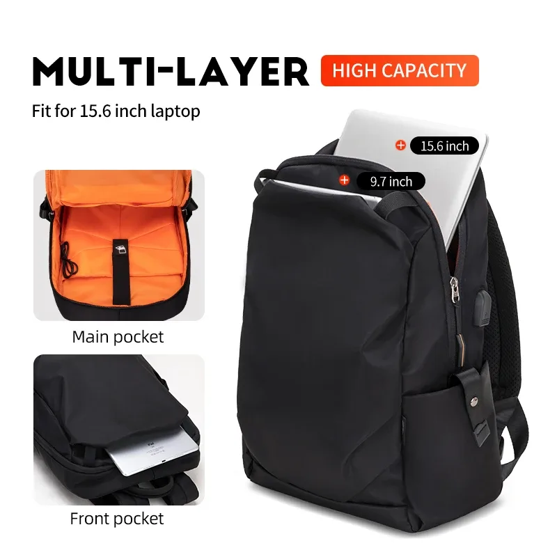 heroic knight – sac à dos multifonctionnel pour hommes, étanche, pour voyage en plein air, pour ordinateur portable, pour étudiants, nouvelle collection
