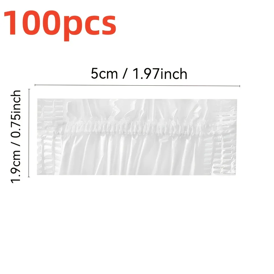 yitape 50/100pcs housses de roues de valise jetables, imperméables et anti-poussière, protection des roues de bagages pour les voyages d'affaires et le rangement