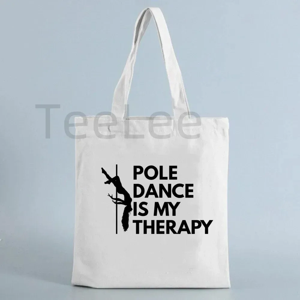 sac fourre-tout drôle de pôle danse, sacs licorne kawaii avec livraison gratuite, sac de shopping réutilisable, fourre-tout en toile animale, sacs à main à la mode, cadeau