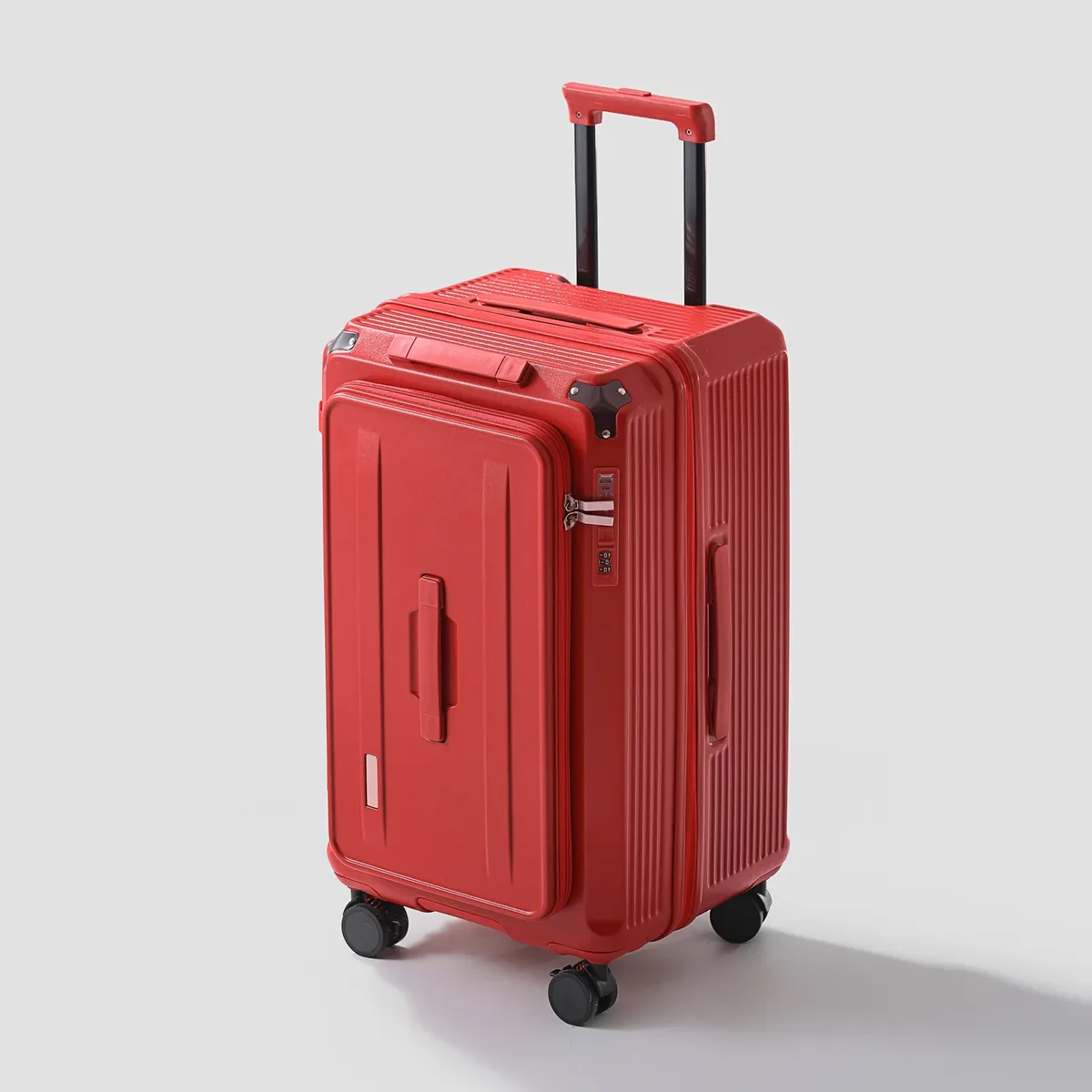bagage extensible, boîtier de chariot épais de grande capacité, valise de voyage de 24 pouces, bagage avec serrure à combinaison, robuste et du