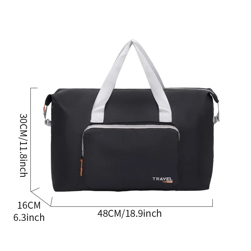 beilian sac de voyage léger sac à bagages pliable de grande capacité sac de rangement portable court voyage