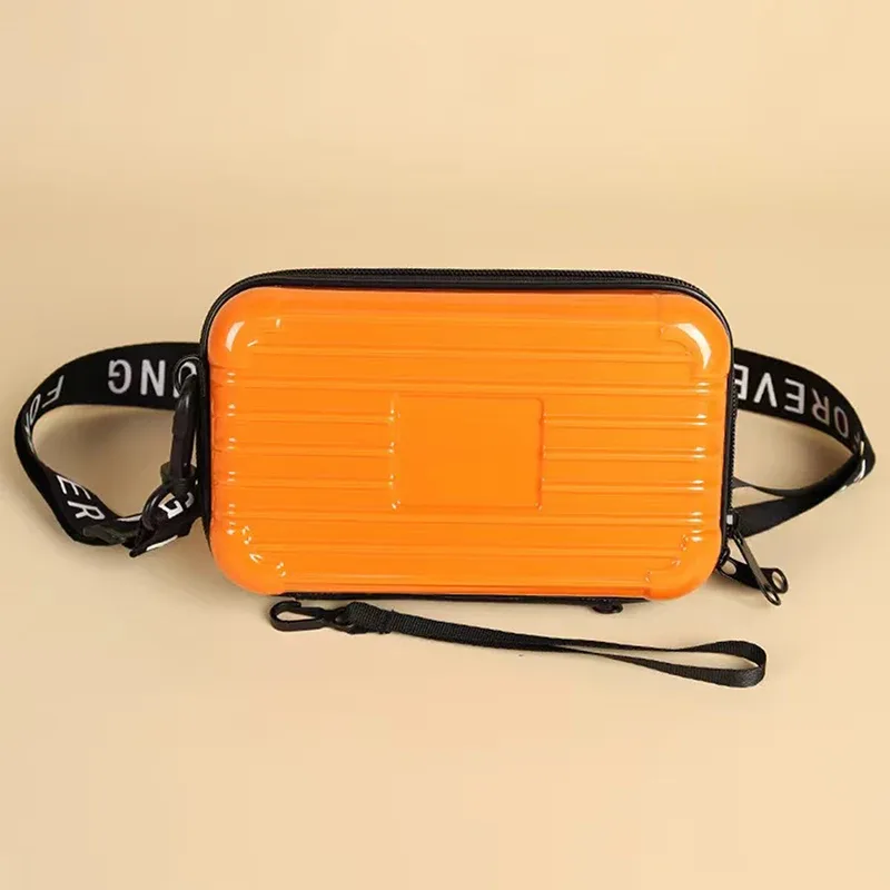 〔cc〕 | mini sac de voyage en forme de valise, sac à main, sac à bandoulière, sac étanche, boîte rigide, pochette, sac à main de soirée