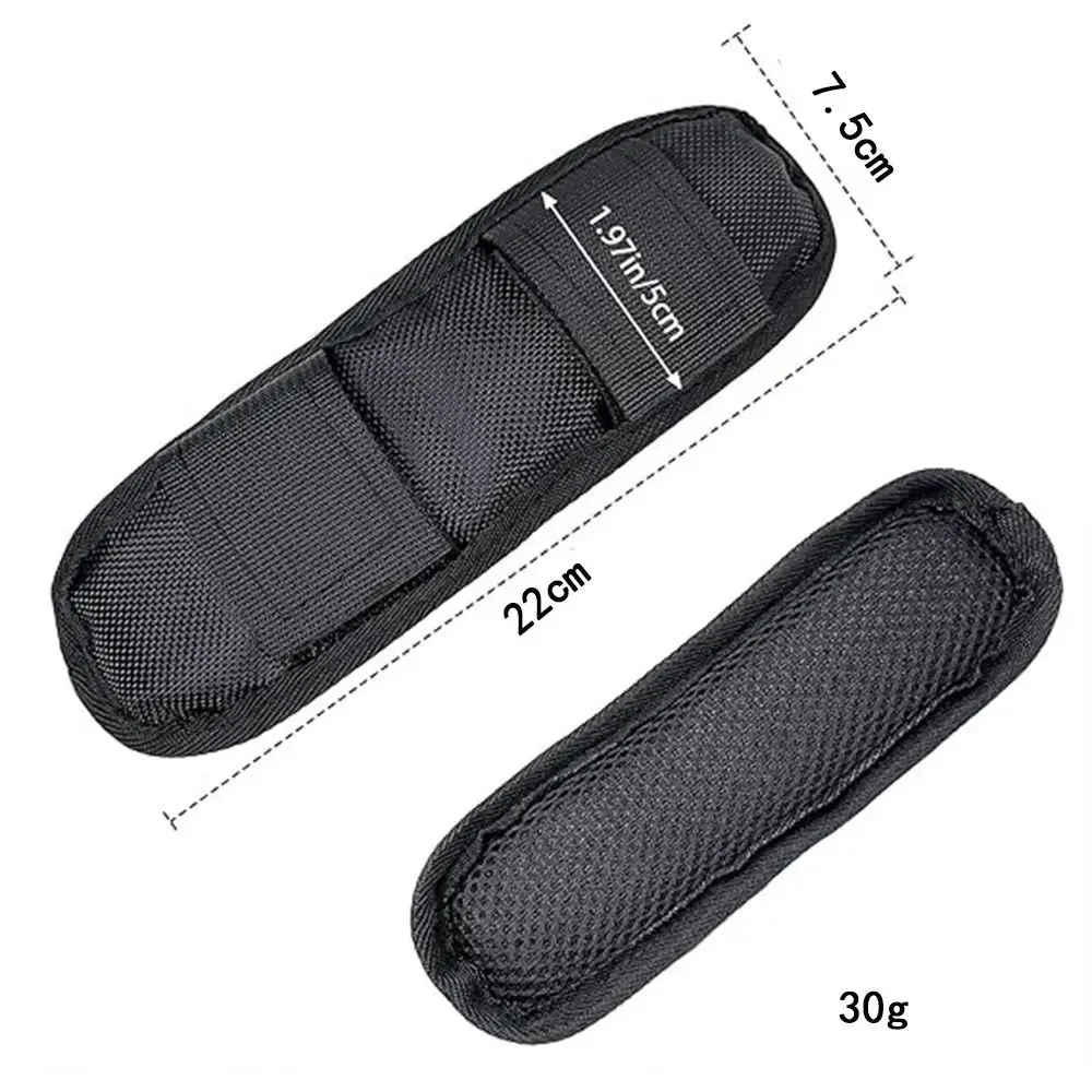 1 paire de coussinets universels pour sac à bandoulière, respirants, extra épais, coussinets amovibles antidérapants pour bandoulière de bagage, camping