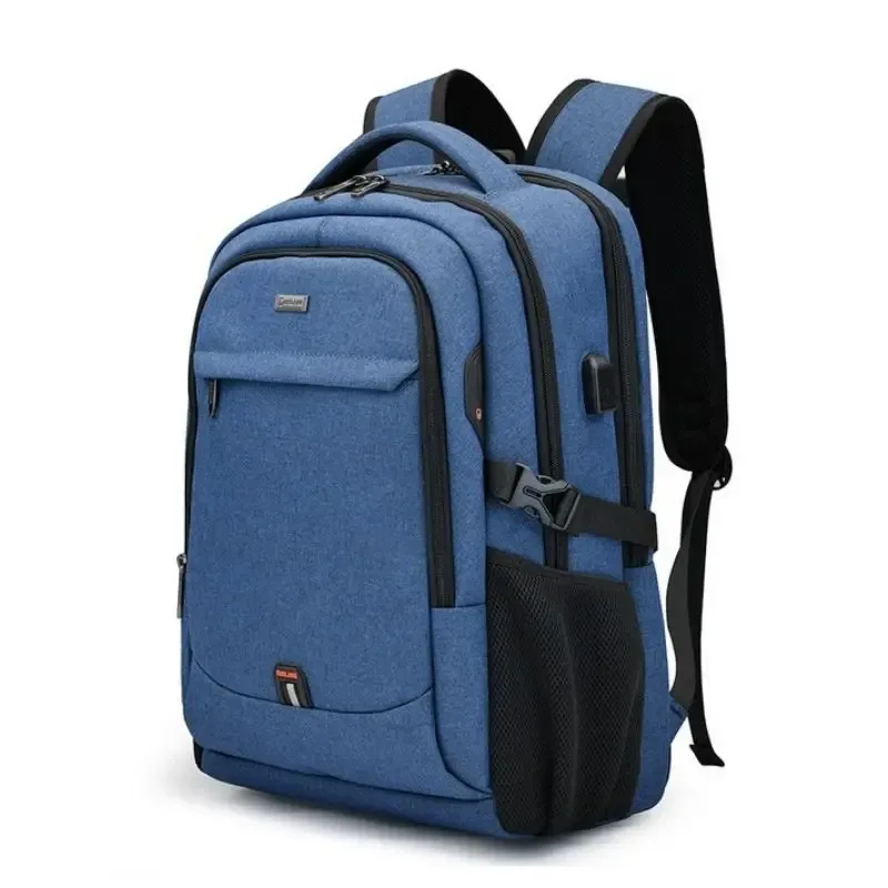 sac à dos étanche pour ordinateur portable pour homme, sac à dos pour livre scolaire, chargement usb multifonction, sacs à dos pour homme, 18"