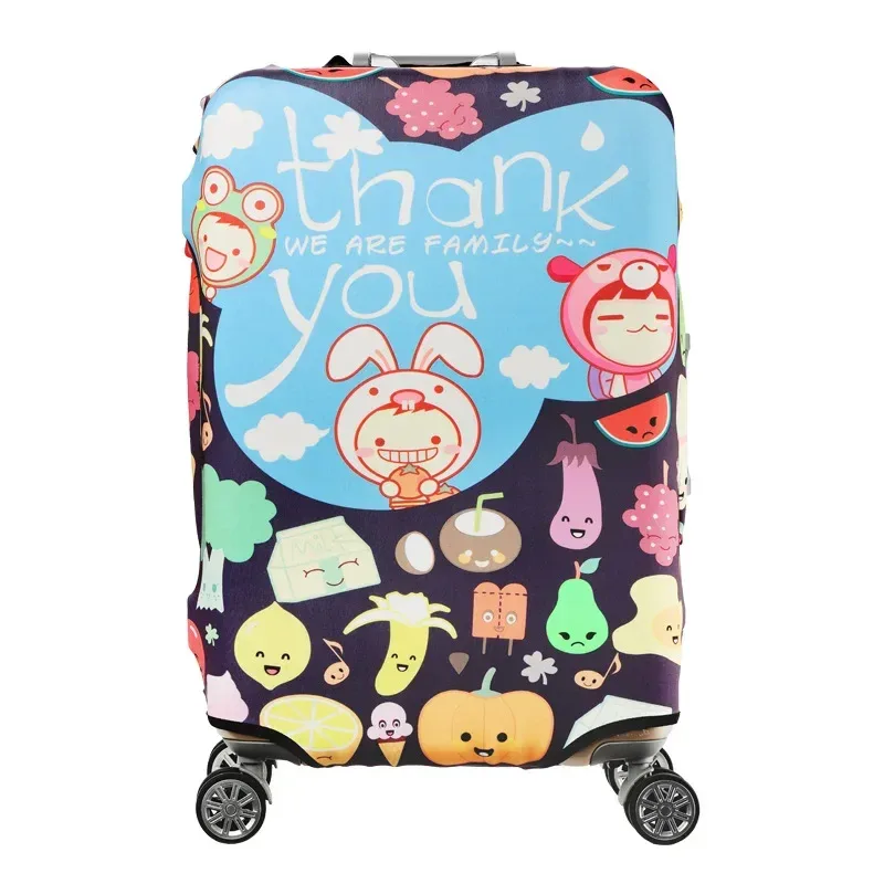 juste de bagage élastique pour enfants, housse de bagage de voyage, housse de bagage de dessin animé, accessoires de voyage