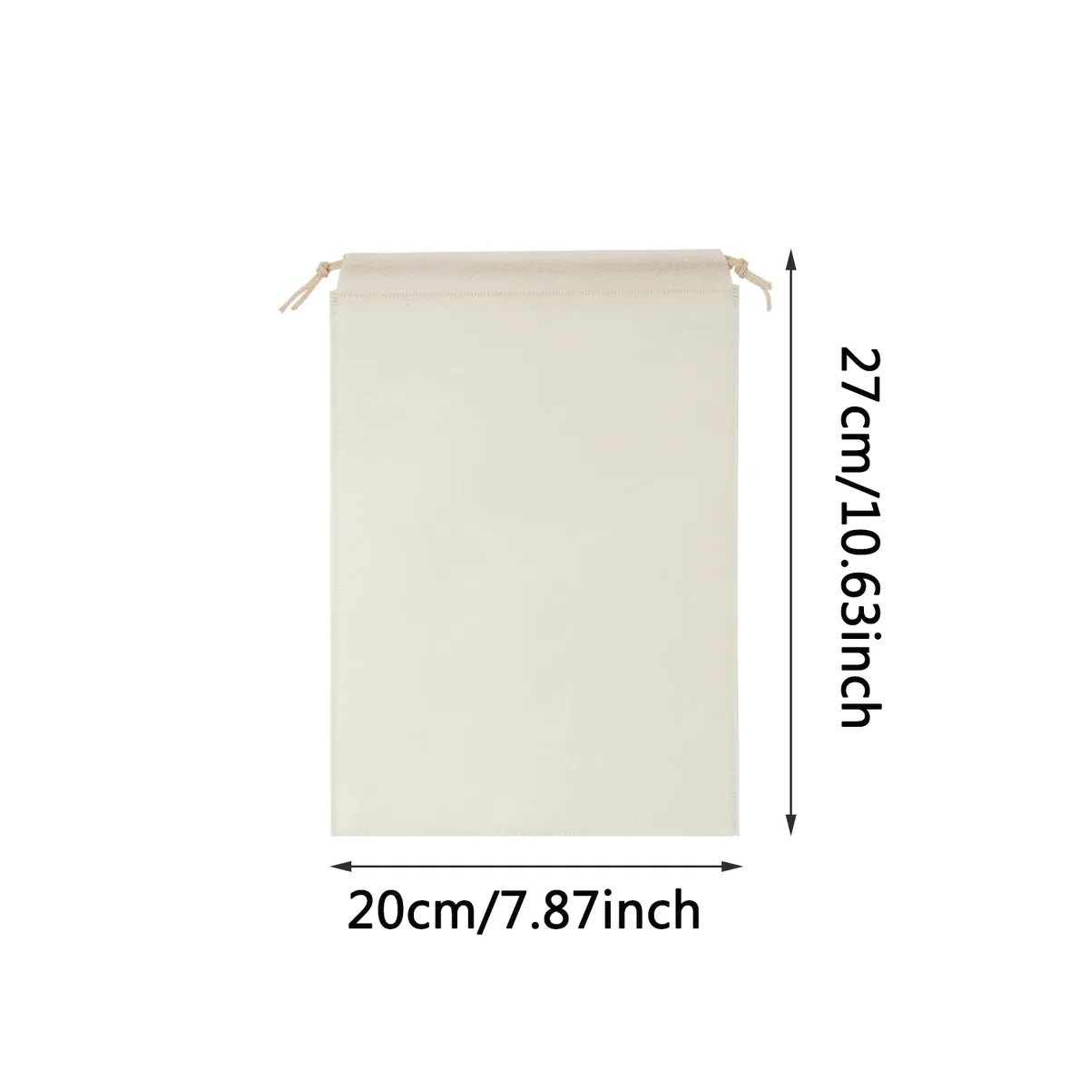 sac à cordon de proximité non tissé pour chaussures et sous-vêtements, sacs de sport de voyage, sac de rangement, évaluation des vêtements, emballage