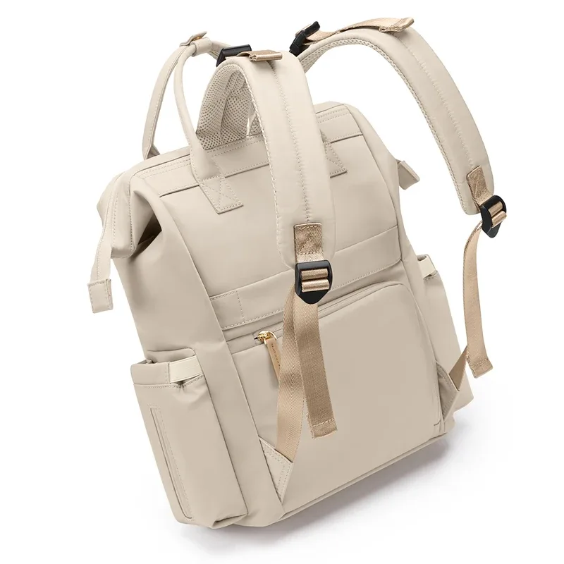 golf munisac à dos grande capacité pour maman, sac à dos pour bébé, sacs à dos avec bisantos, poches à couches, sac à dos à couches, noir