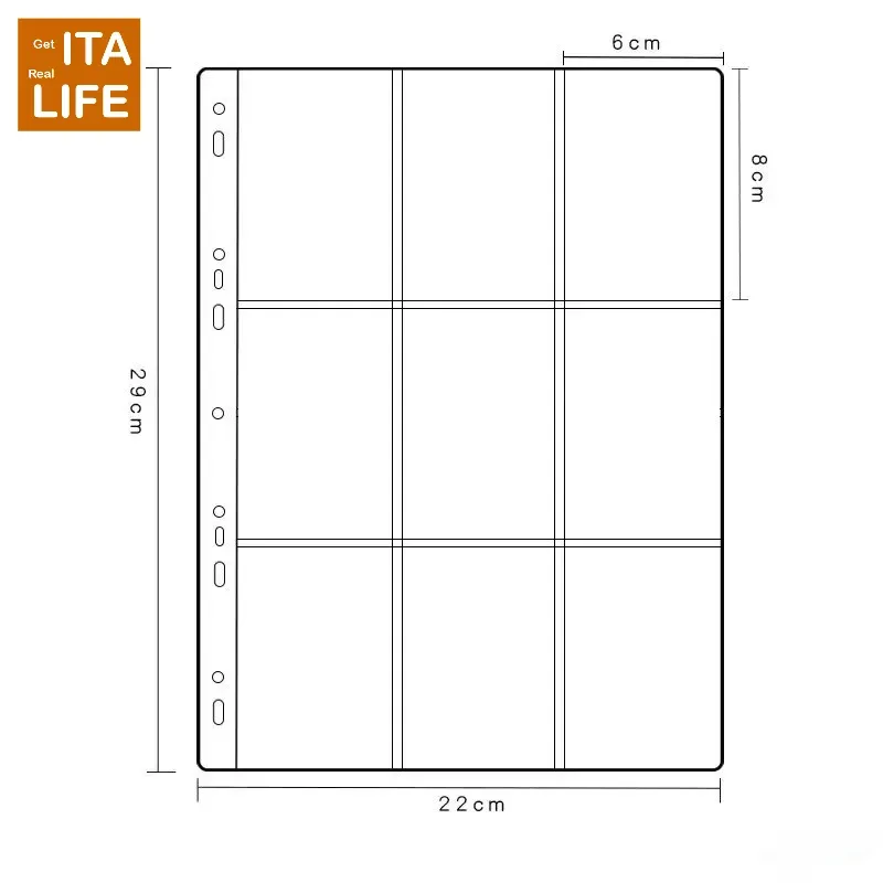 italife ita sac badge feuille de carte pages femmes anime sac à dos badges préférés page pour porte-clés broches itabag accessoires h328