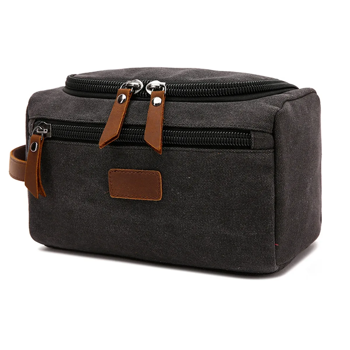 trousse de toilette de voyage multifonctionnelle avec poignée, facile à transporter, légère, pour hommes et femmes, vacances