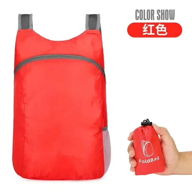 sac à dos léger pliable ultraléger pour l'extérieur, sac de voyage pour femmes et hommes, sac de sport
