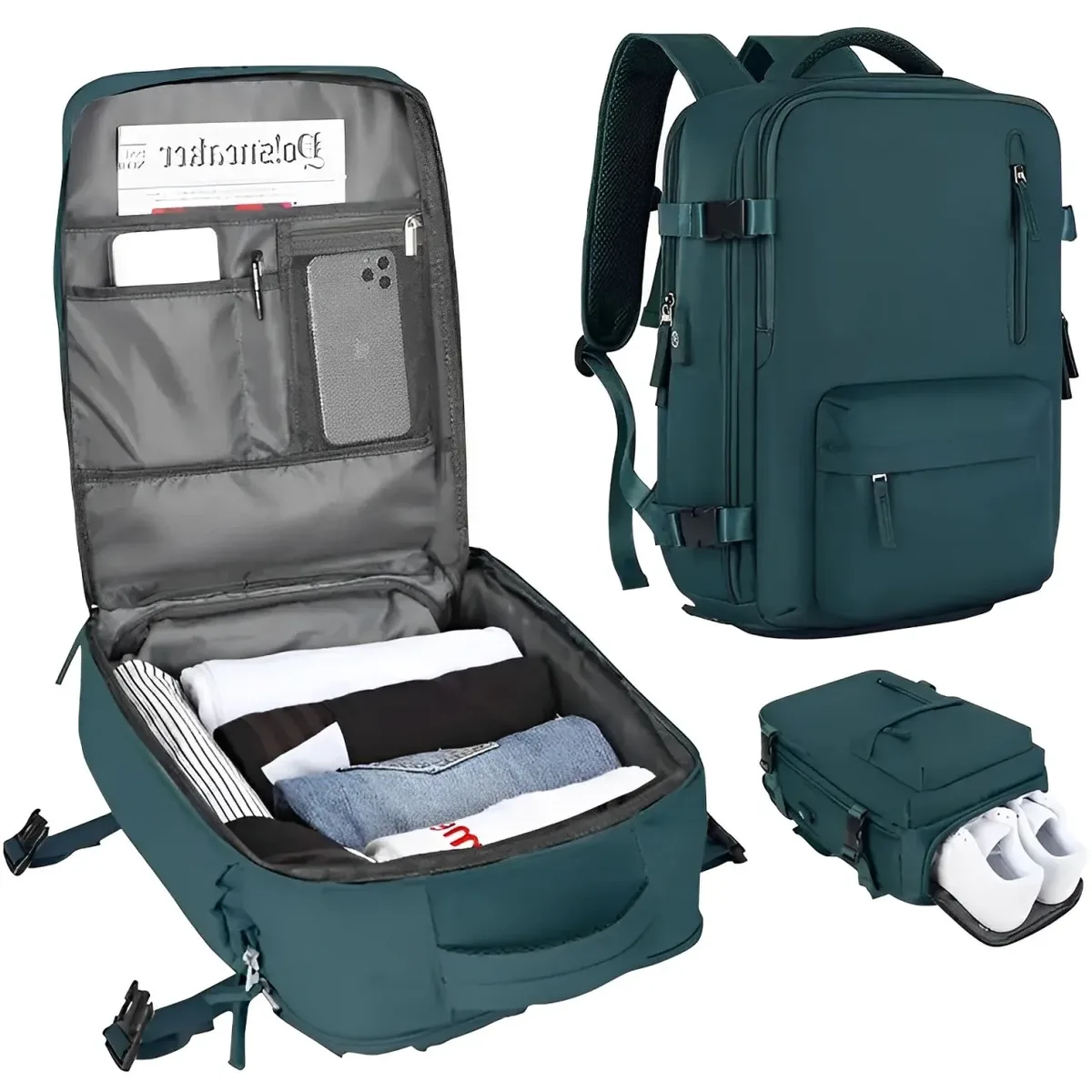 sac à dos personnalisé pour ordinateur portable de voyage, sac à dos d'affaires antivol durable avec port usb, sac d'université water degree