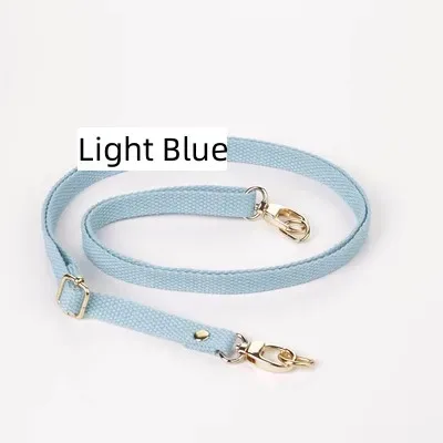ceinture de sac en toile de coton tissé, sangle de sac à bandoulière, accessoires de poignée de bricolage faits à la main, largeur réglable de 1.2cm