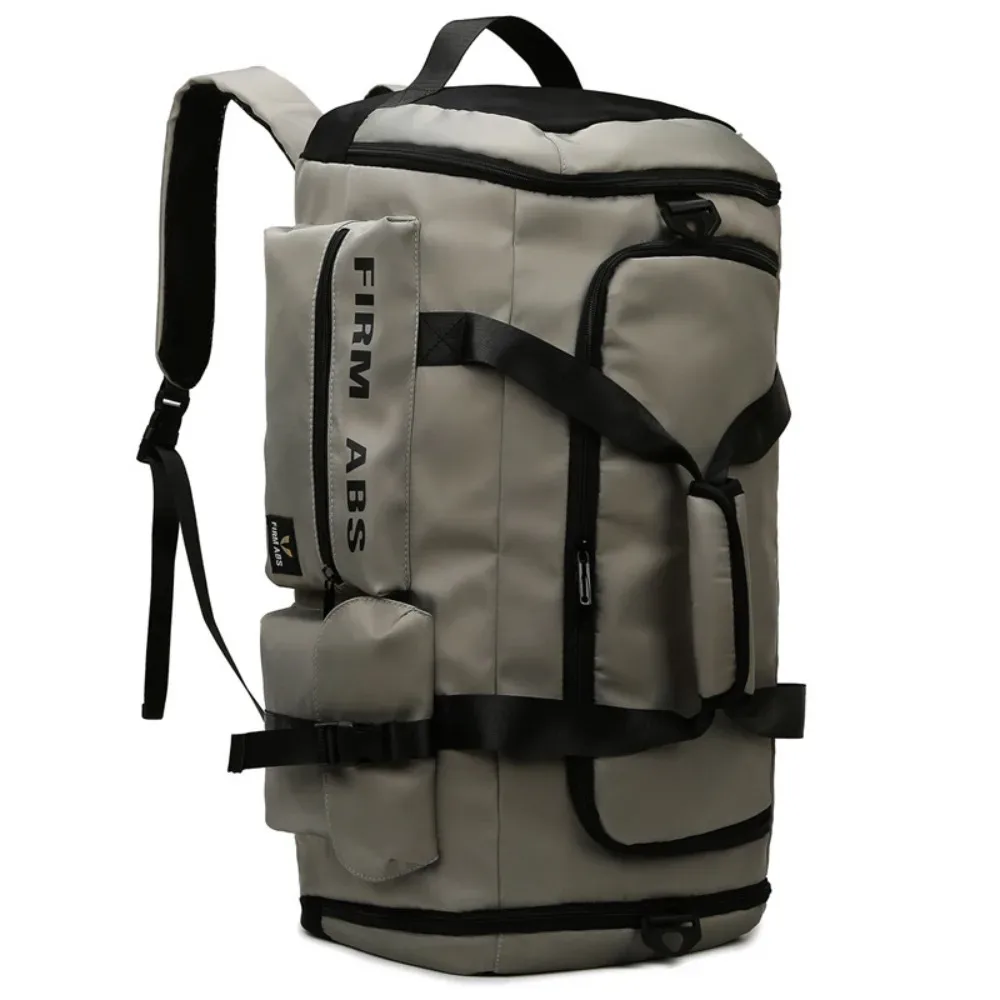 sac à dos de voyage 67l, grande capacité, sacs de camping 3 en 1, séparation sec/humide avec compartiment à chaussures, sac de sport unisexe