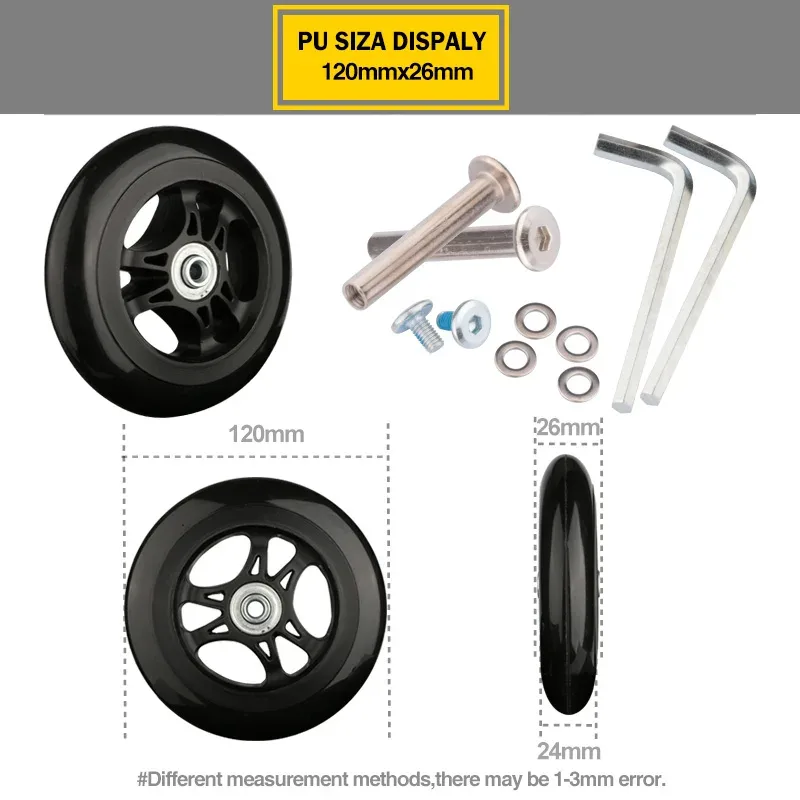 roues de valise 1 paire d'axes de remplacement pour valises roues de rechange de luxe outil de réparation de luxe roulettes