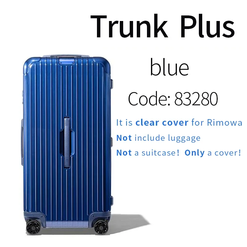 housse transparente applicable pour rimowa clear essential trunk plus housse de protection pour valise 33 pouces housse de bagage rimowa